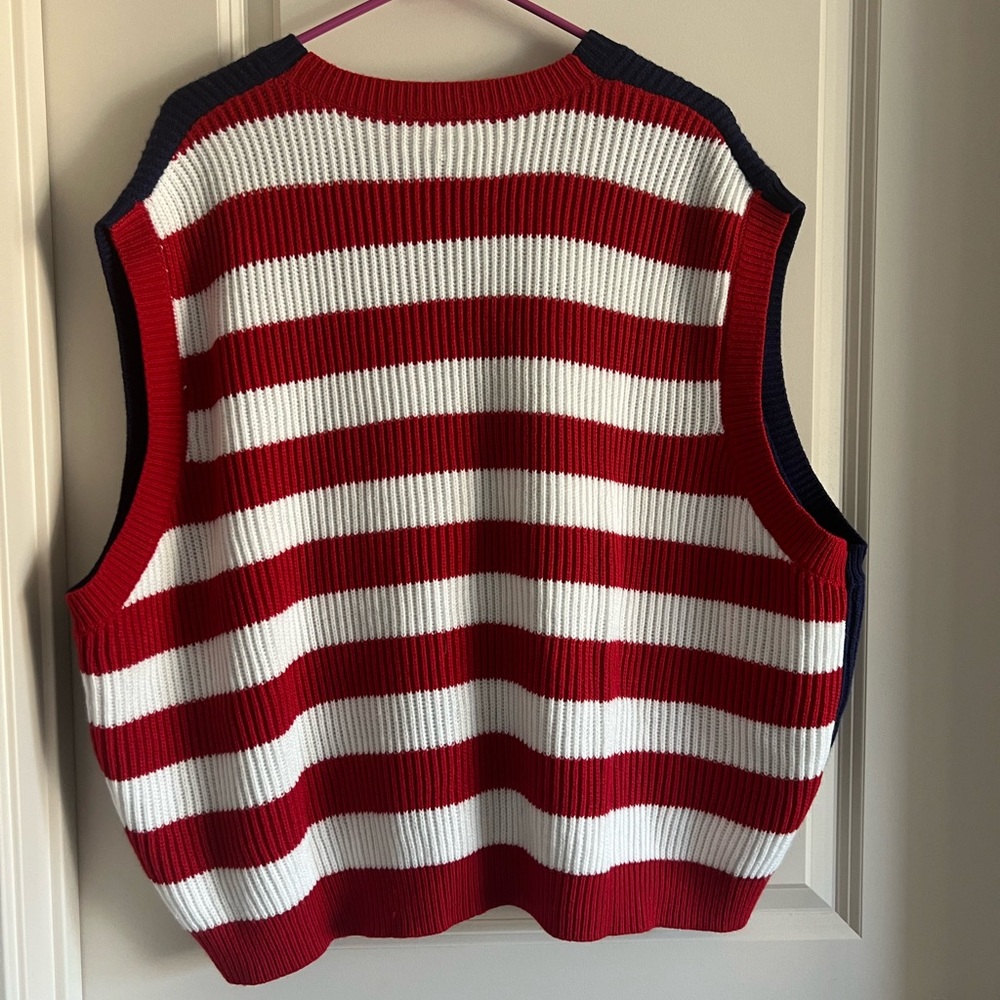 Queen of sparkles united we sparkle sweater tank / sweater vest xl - Picture 2 of 6